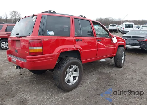 1996 Jeep Grand Cherokee Limited из США, поврежденный, VIN 1J4GZ78Y0TC382597